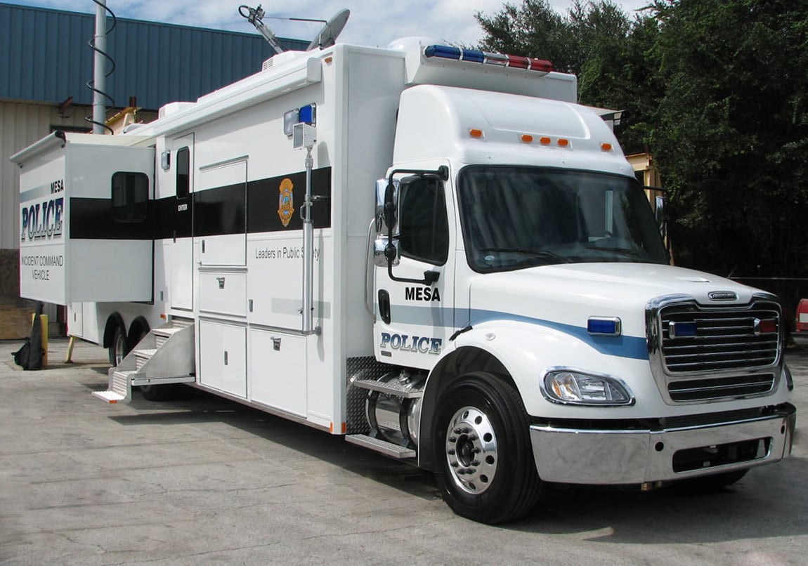 Mesa, AZ Police Department - Mobile Command Vehicles Homeland Security ...