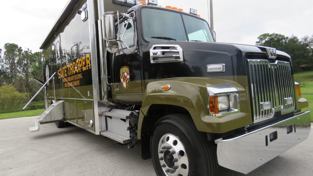 Maryland State Police - Mobile Command Vehicles Homeland Security ...